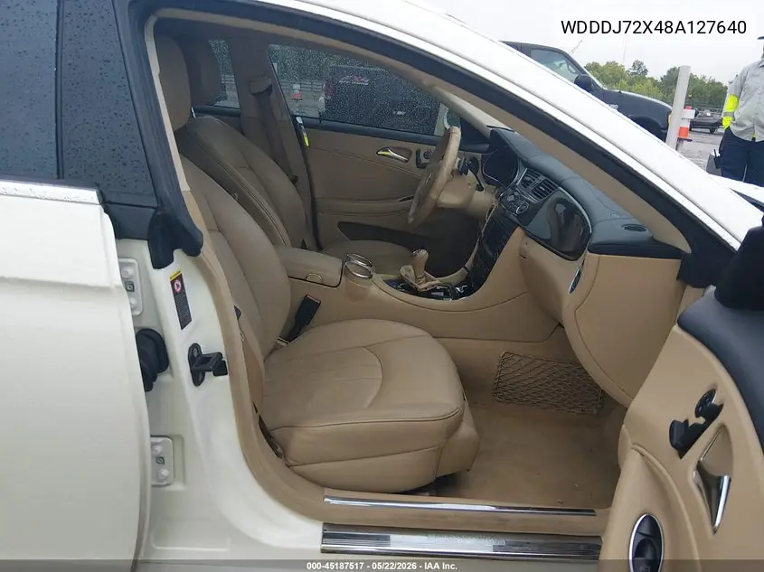 2008 Mercedes-Benz Cls 550 VIN: WDDDJ72X48A127640 Lot: 45187517