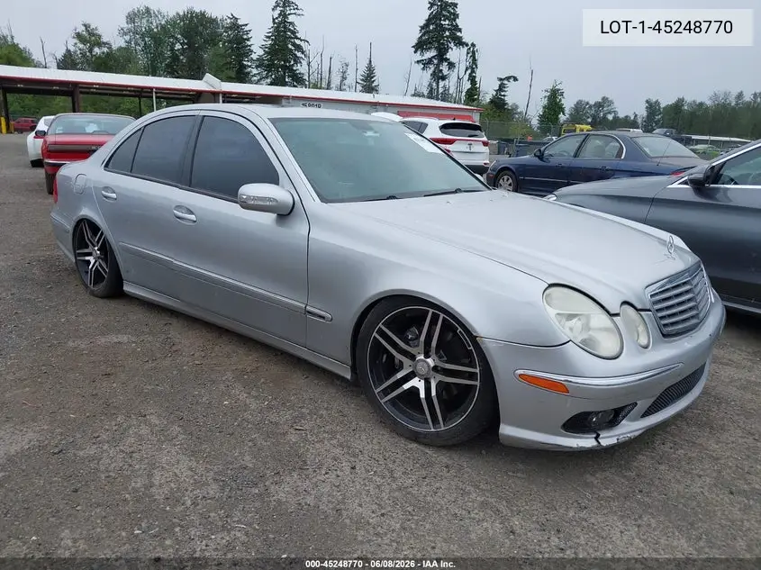 2005 Mercedes-Benz E 500 VIN: WDBUF70J55A767358 Lot: 45248770