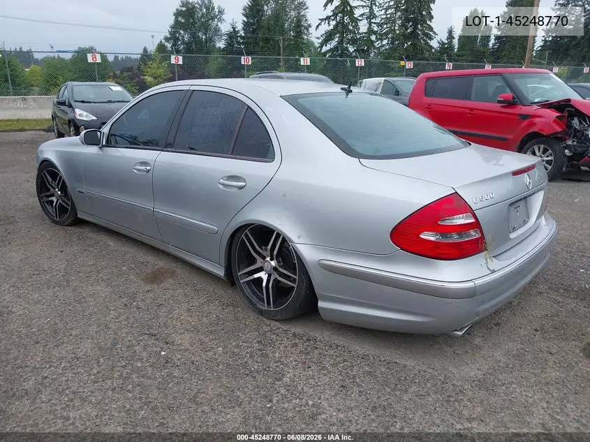 2005 Mercedes-Benz E 500 VIN: WDBUF70J55A767358 Lot: 45248770