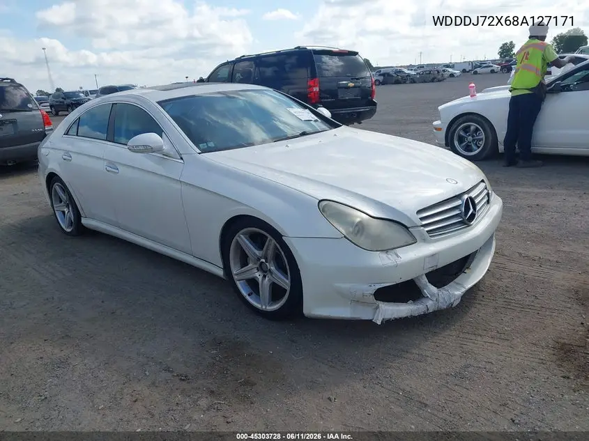 2008 Mercedes-Benz Cls 550 VIN: WDDDJ72X68A127171 Lot: 45303728
