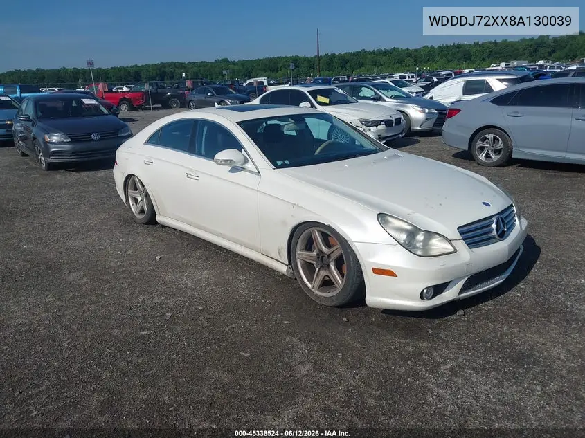 2008 Mercedes-Benz Cls 550 VIN: WDDDJ72XX8A130039 Lot: 45338524