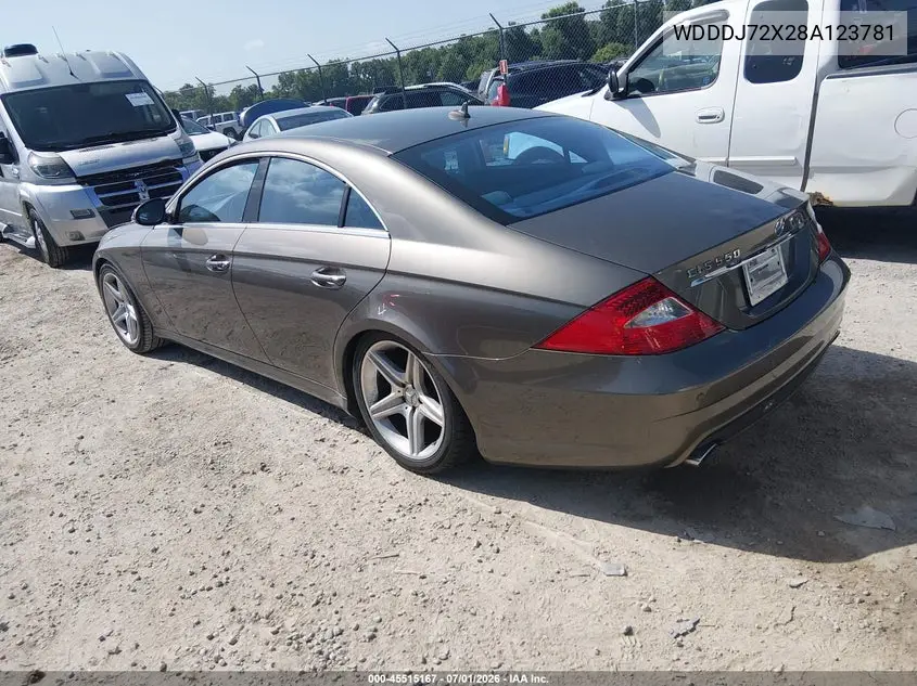 2008 Mercedes-Benz Cls 550 VIN: WDDDJ72X28A123781 Lot: 45515167