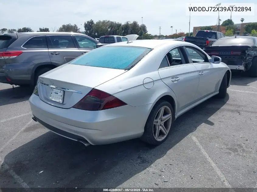 2009 Mercedes-Benz Cls 550 VIN: WDDDJ72X39A132894 Lot: 42249387