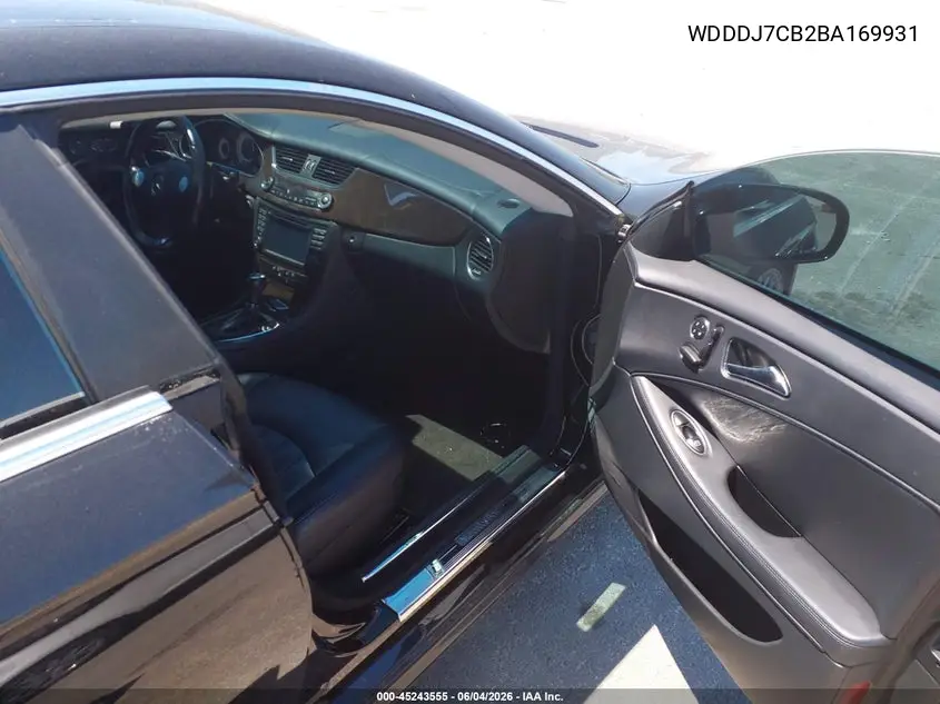 2011 Mercedes-Benz Cls 550 VIN: WDDDJ7CB2BA169931 Lot: 45243555
