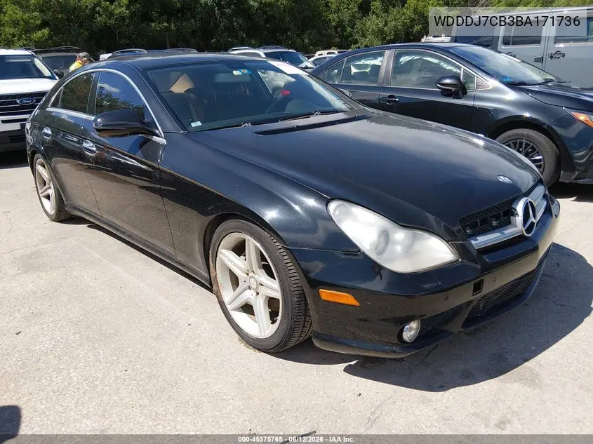 2011 Mercedes-Benz Cls 550 VIN: WDDDJ7CB3BA171736 Lot: 45375765