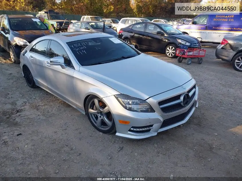 2012 Mercedes-Benz Cls 550 4Matic VIN: WDDLJ9BB9CA044550 Lot: 43561977