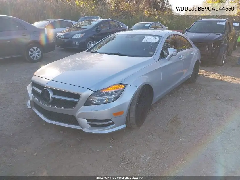 2012 Mercedes-Benz Cls 550 4Matic VIN: WDDLJ9BB9CA044550 Lot: 43561977