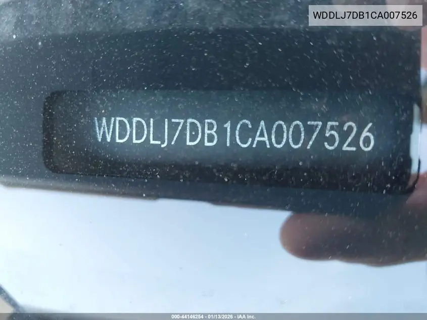 WDDLJ7DB1CA007526 2012 Mercedes-Benz Cls 550