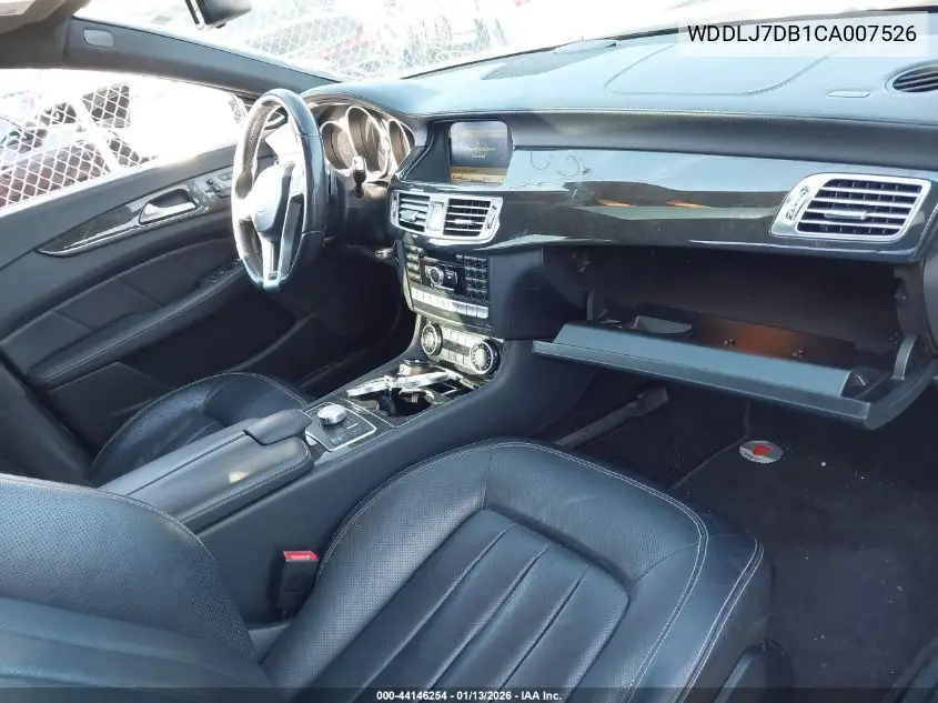 WDDLJ7DB1CA007526 2012 Mercedes-Benz Cls 550