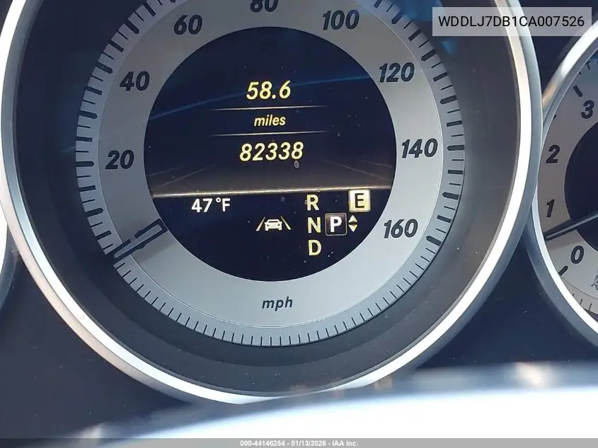 WDDLJ7DB1CA007526 2012 Mercedes-Benz Cls 550