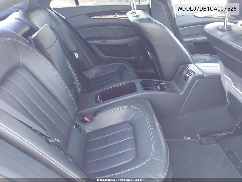 WDDLJ7DB1CA007526 2012 Mercedes-Benz Cls 550
