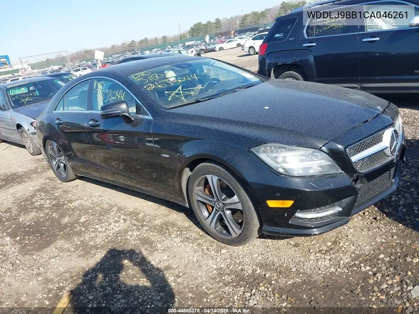2012 Mercedes-Benz Cls 550 4Matic VIN: WDDLJ9BB1CA046261 Lot: 44865378