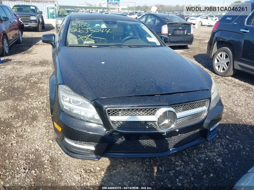 2012 Mercedes-Benz Cls 550 4Matic VIN: WDDLJ9BB1CA046261 Lot: 44865378