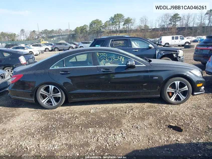 2012 Mercedes-Benz Cls 550 4Matic VIN: WDDLJ9BB1CA046261 Lot: 44865378