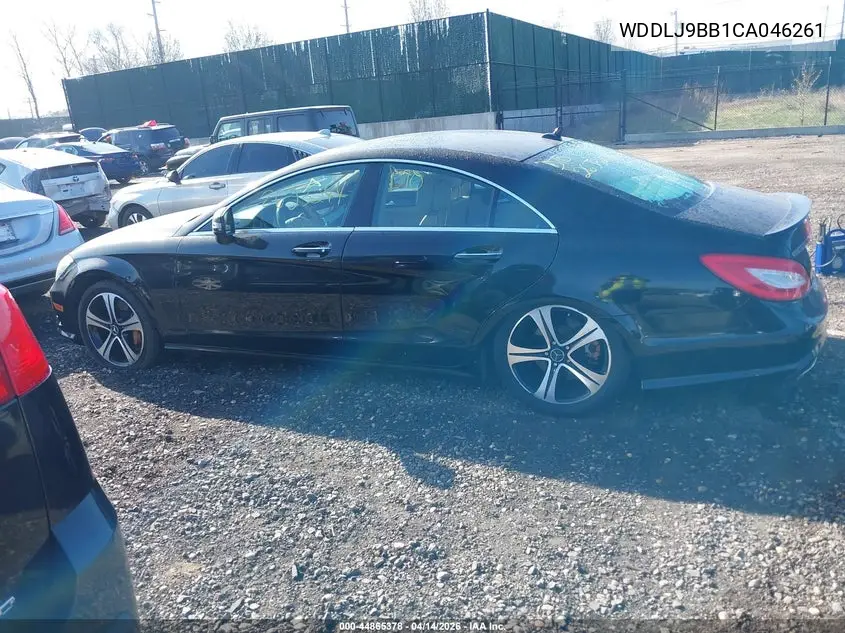 2012 Mercedes-Benz Cls 550 4Matic VIN: WDDLJ9BB1CA046261 Lot: 44865378