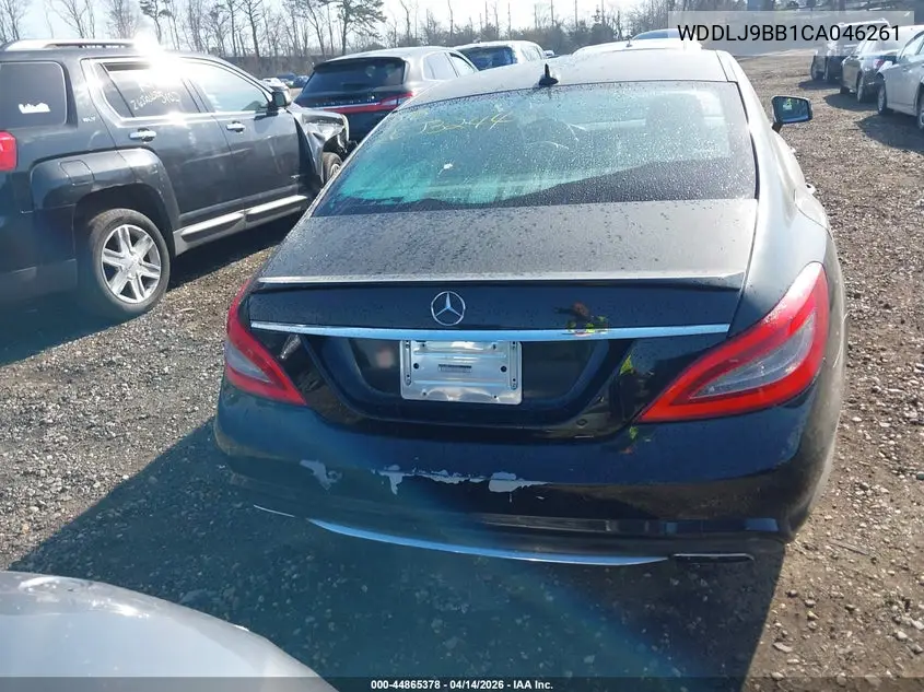 2012 Mercedes-Benz Cls 550 4Matic VIN: WDDLJ9BB1CA046261 Lot: 44865378