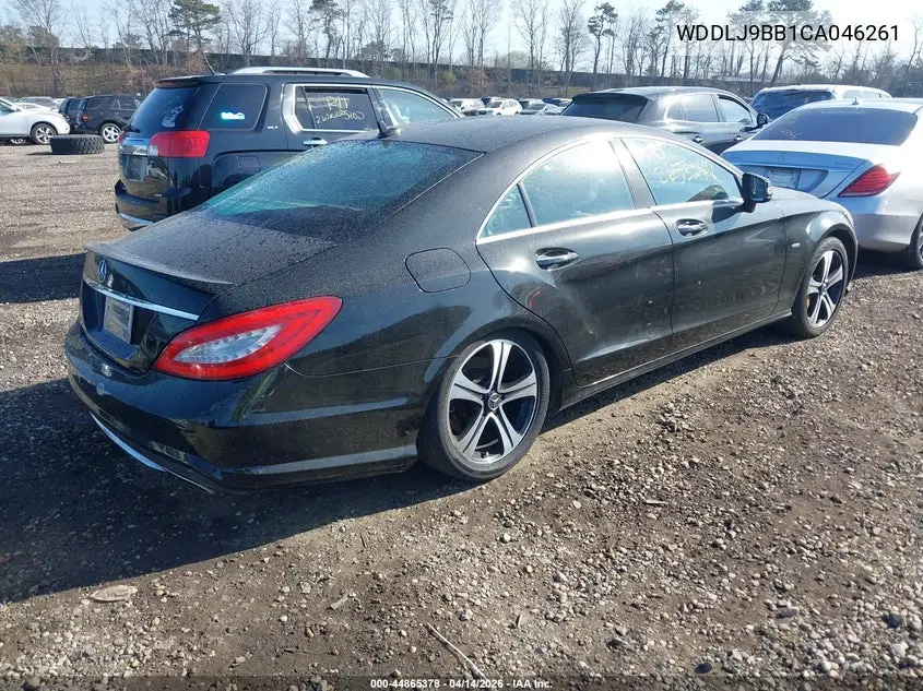 2012 Mercedes-Benz Cls 550 4Matic VIN: WDDLJ9BB1CA046261 Lot: 44865378