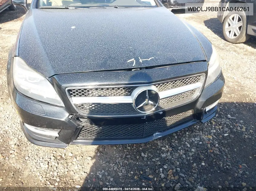 2012 Mercedes-Benz Cls 550 4Matic VIN: WDDLJ9BB1CA046261 Lot: 44865378