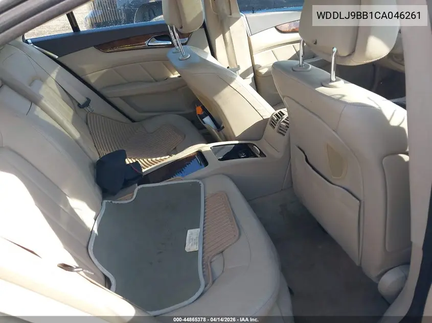 2012 Mercedes-Benz Cls 550 4Matic VIN: WDDLJ9BB1CA046261 Lot: 44865378