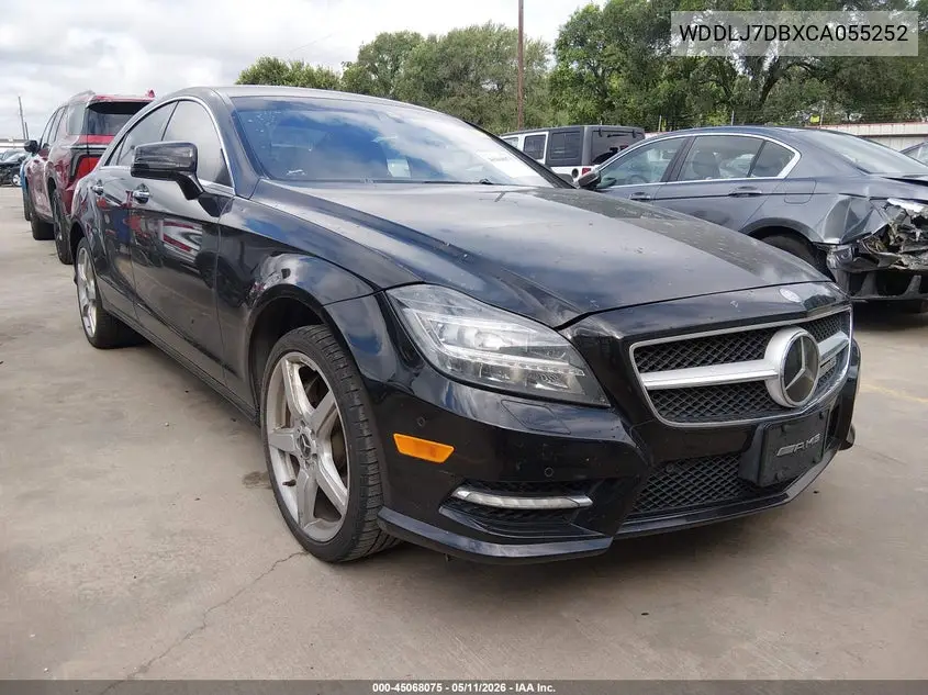 2012 Mercedes-Benz Cls 550 VIN: WDDLJ7DBXCA055252 Lot: 45068075