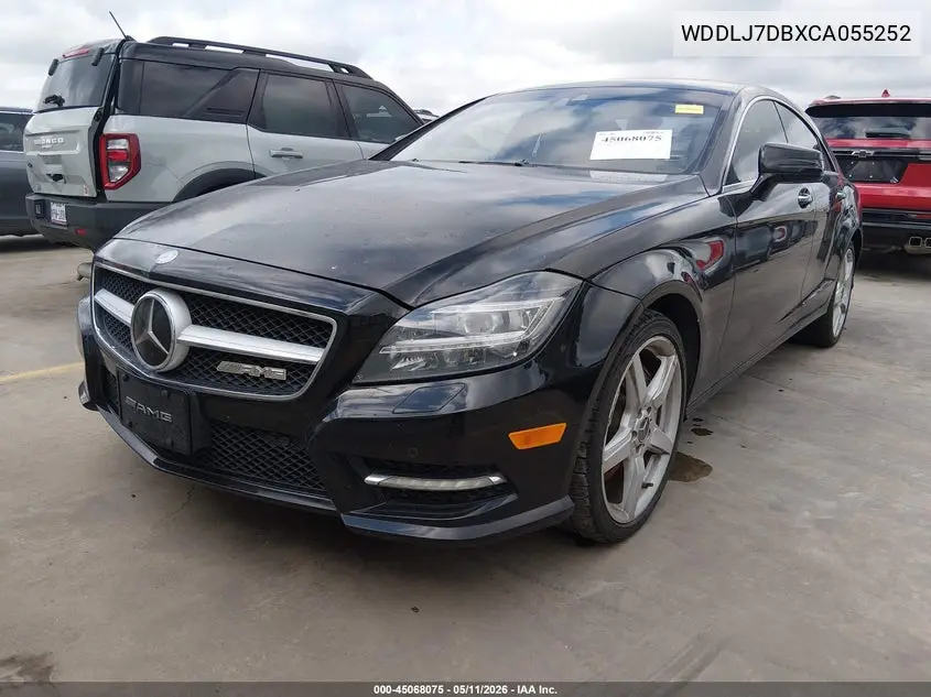 2012 Mercedes-Benz Cls 550 VIN: WDDLJ7DBXCA055252 Lot: 45068075