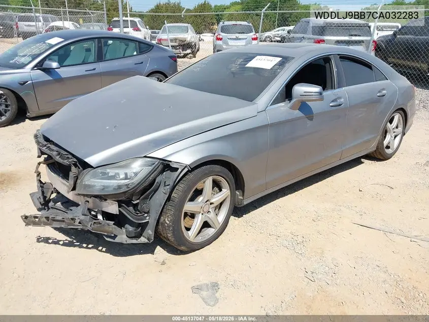 2012 Mercedes-Benz Cls 550 4Matic VIN: WDDLJ9BB7CA032283 Lot: 45137047