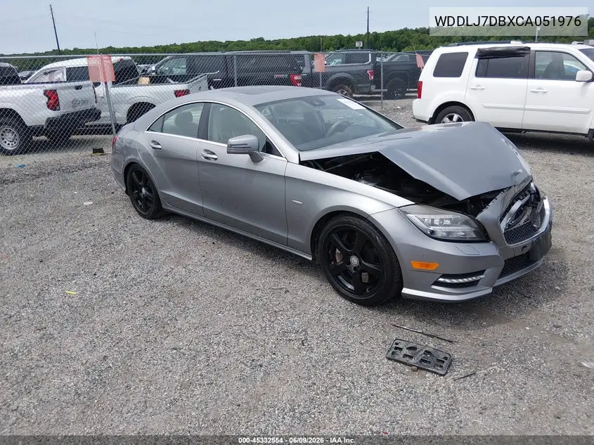 2012 Mercedes-Benz Cls 550 VIN: WDDLJ7DBXCA051976 Lot: 45332554