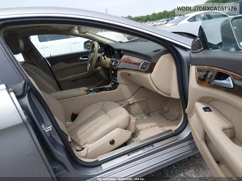 2012 Mercedes-Benz Cls 550 VIN: WDDLJ7DBXCA051976 Lot: 45332554