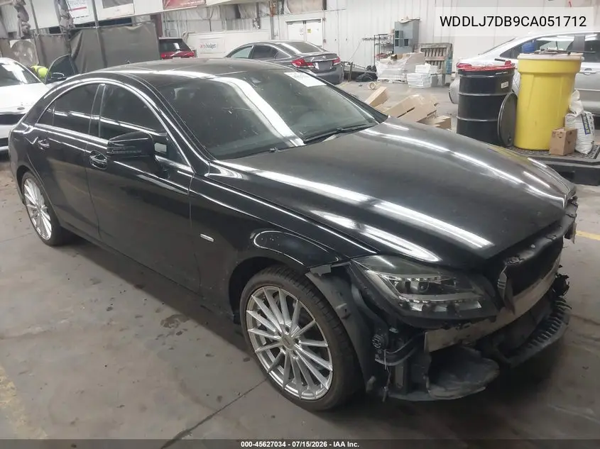 2012 Mercedes-Benz Cls 550 VIN: WDDLJ7DB9CA051712 Lot: 45627034