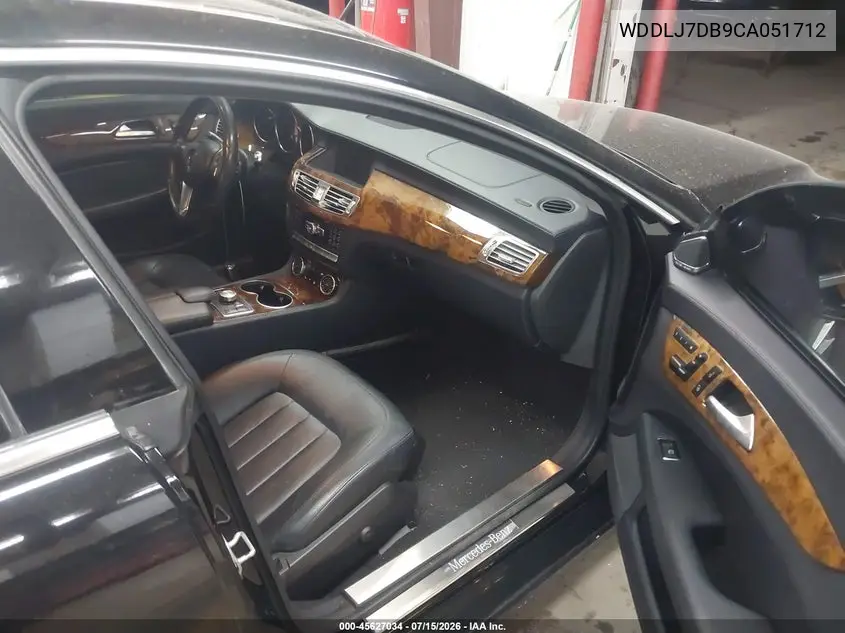 2012 Mercedes-Benz Cls 550 VIN: WDDLJ7DB9CA051712 Lot: 45627034