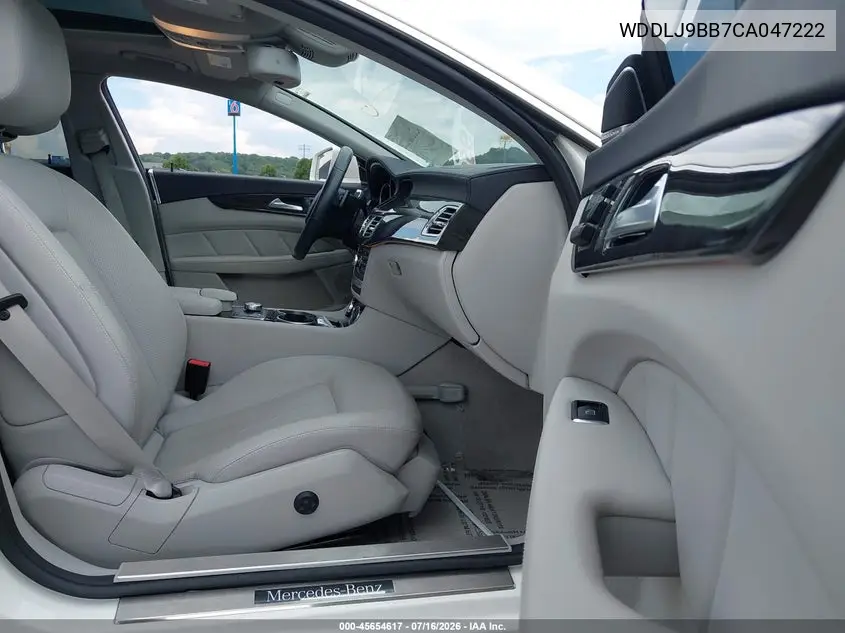 2012 Mercedes-Benz Cls 550 4Matic VIN: WDDLJ9BB7CA047222 Lot: 45654617