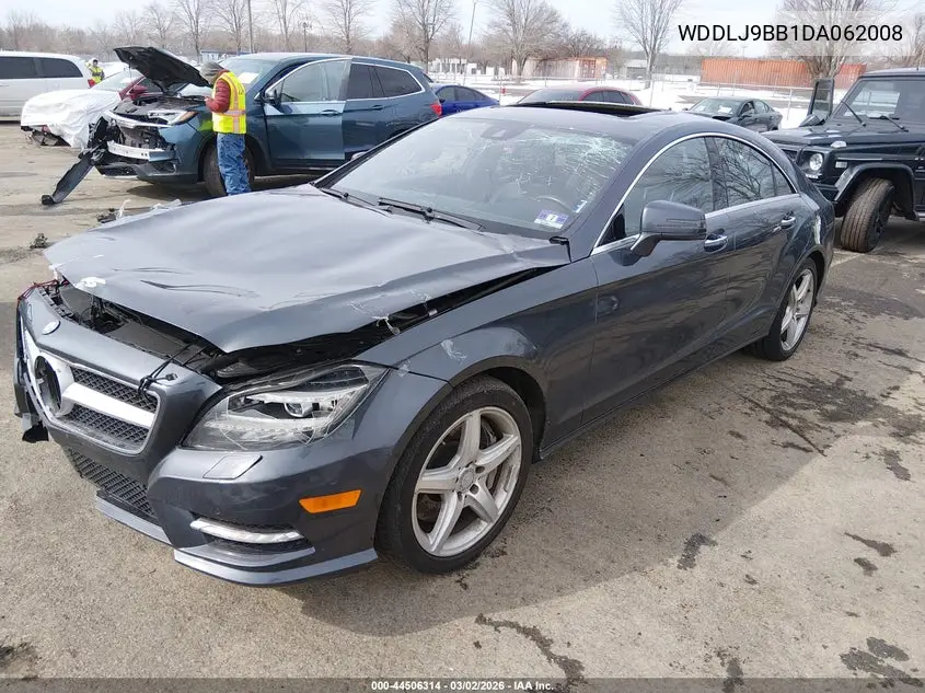 2013 Mercedes-Benz Cls 550 4Matic VIN: WDDLJ9BB1DA062008 Lot: 44506314