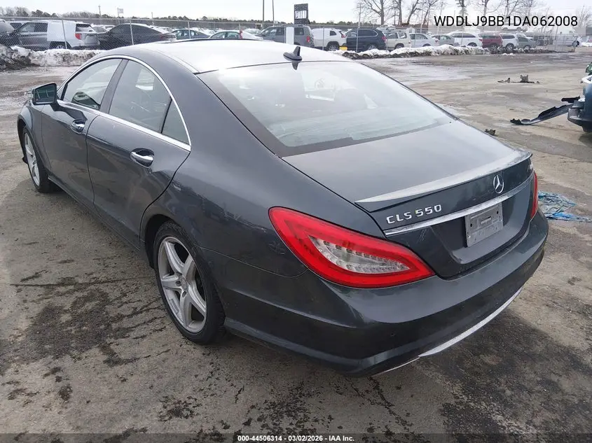 2013 Mercedes-Benz Cls 550 4Matic VIN: WDDLJ9BB1DA062008 Lot: 44506314