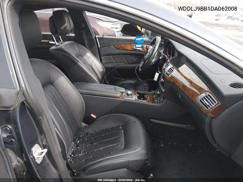 2013 Mercedes-Benz Cls 550 4Matic VIN: WDDLJ9BB1DA062008 Lot: 44506314
