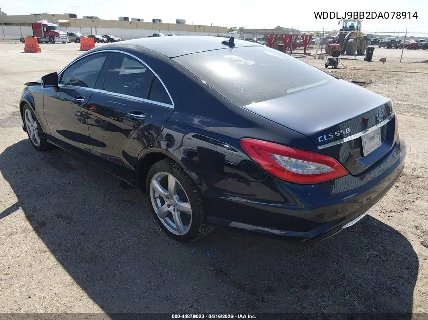 2013 Mercedes-Benz Cls 550 4Matic VIN: WDDLJ9BB2DA078914 Lot: 44879023