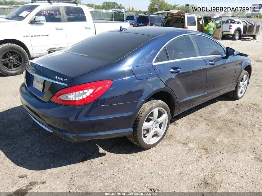 2013 Mercedes-Benz Cls 550 4Matic VIN: WDDLJ9BB2DA078914 Lot: 44879023