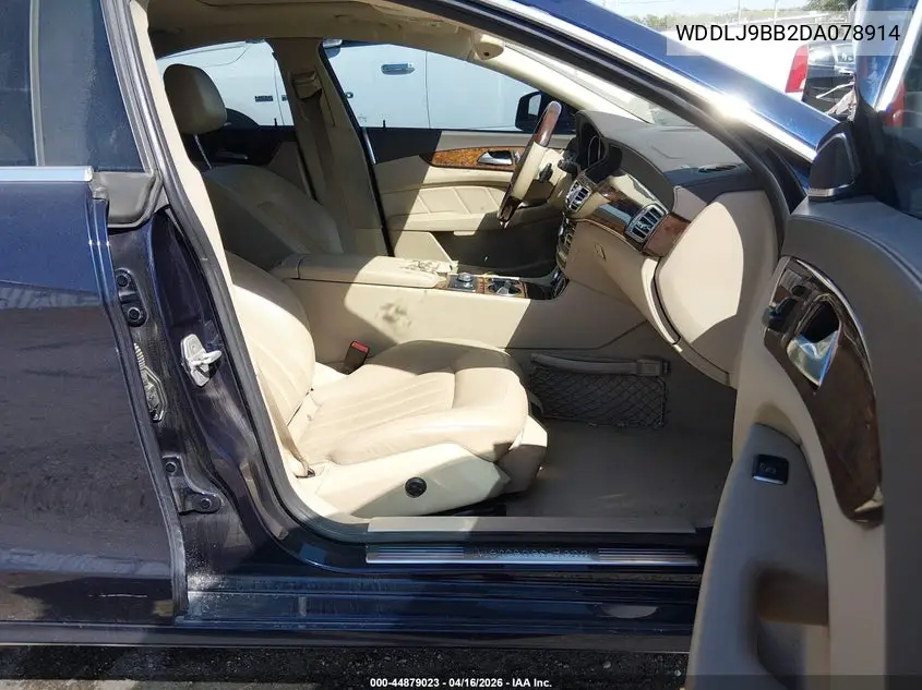 2013 Mercedes-Benz Cls 550 4Matic VIN: WDDLJ9BB2DA078914 Lot: 44879023