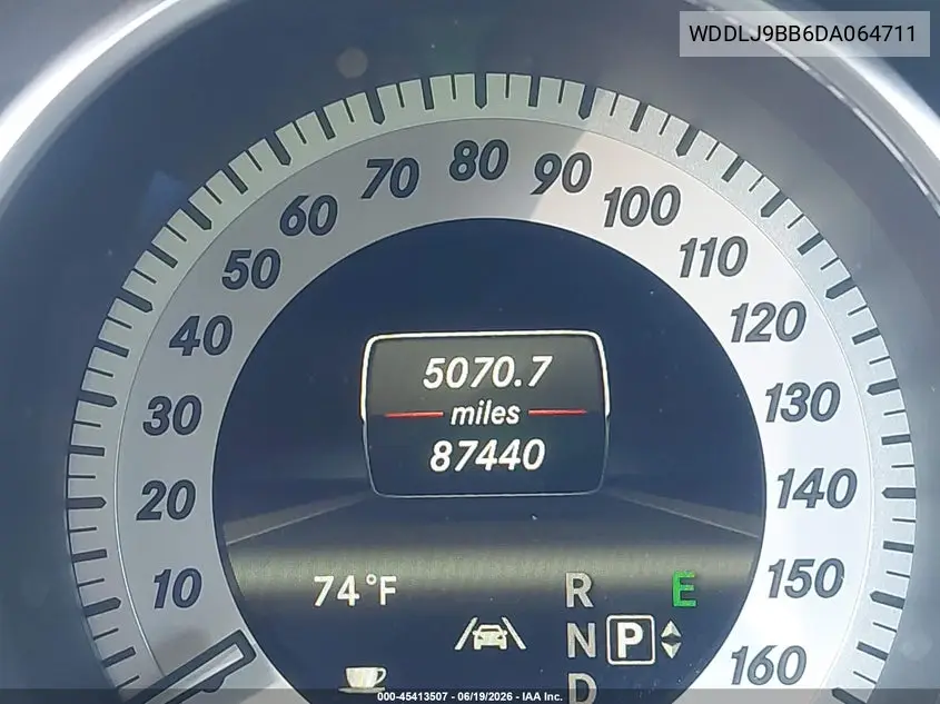 2013 Mercedes-Benz Cls 550 4Matic VIN: WDDLJ9BB6DA064711 Lot: 45413507