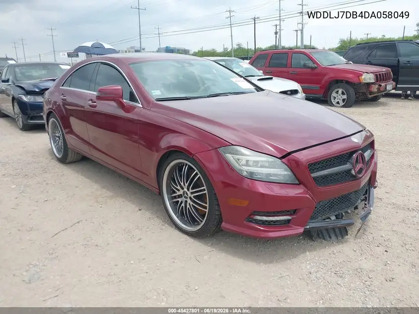 2013 Mercedes-Benz Cls 550 VIN: WDDLJ7DB4DA058049 Lot: 45427801