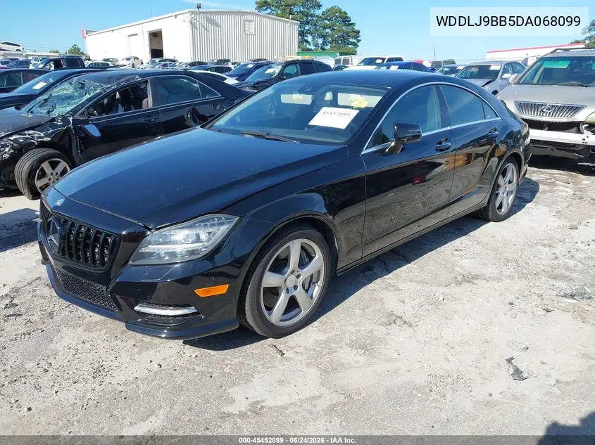 2013 Mercedes-Benz Cls 550 4Matic VIN: WDDLJ9BB5DA068099 Lot: 45452099