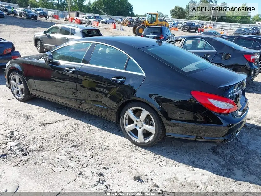 2013 Mercedes-Benz Cls 550 4Matic VIN: WDDLJ9BB5DA068099 Lot: 45452099