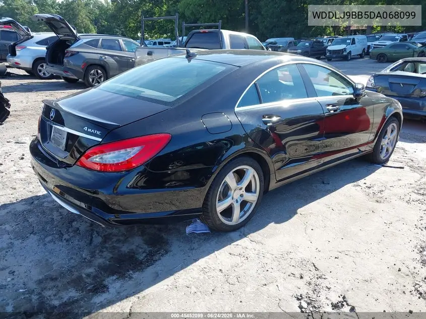 2013 Mercedes-Benz Cls 550 4Matic VIN: WDDLJ9BB5DA068099 Lot: 45452099