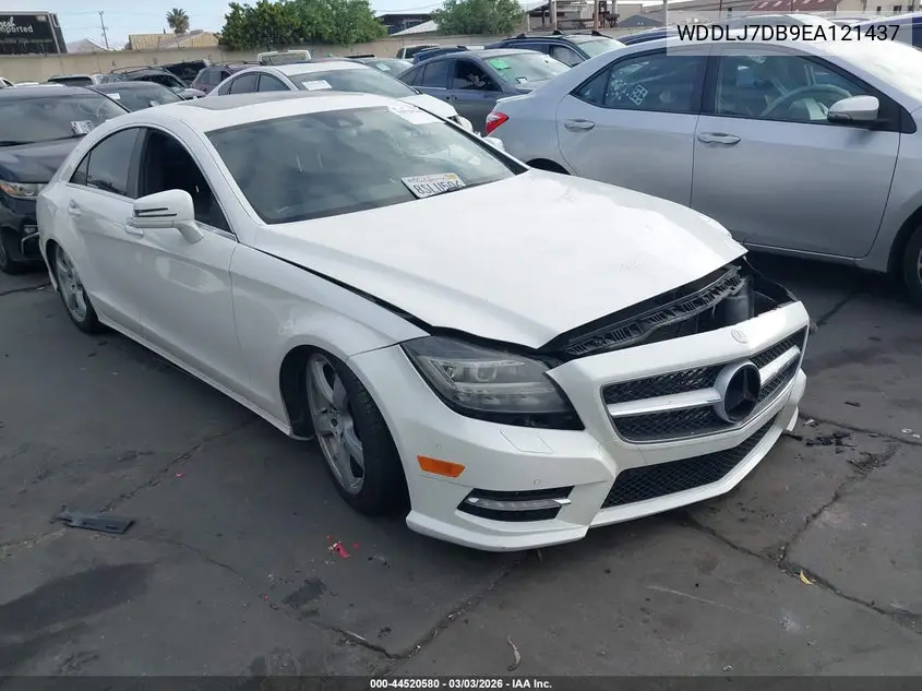 2014 Mercedes-Benz Cls 550 VIN: WDDLJ7DB9EA121437 Lot: 44520580