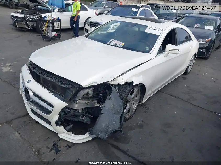 2014 Mercedes-Benz Cls 550 VIN: WDDLJ7DB9EA121437 Lot: 44520580