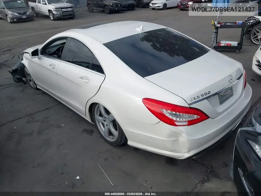 2014 Mercedes-Benz Cls 550 VIN: WDDLJ7DB9EA121437 Lot: 44520580