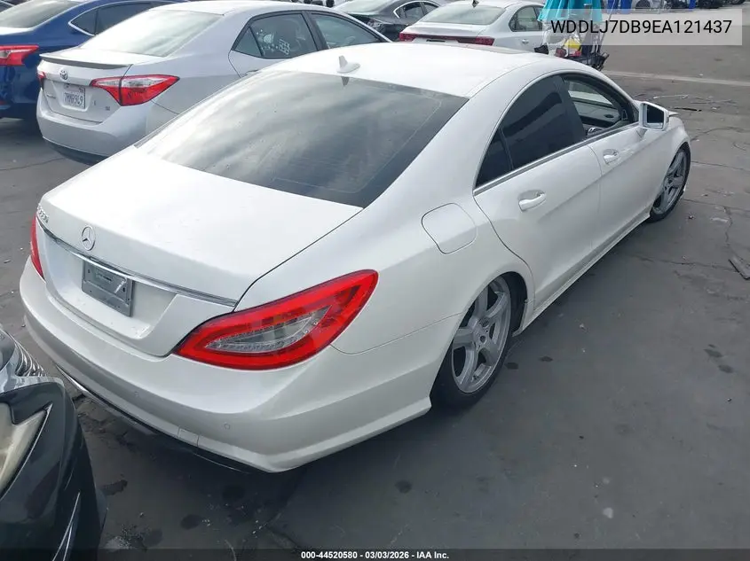 2014 Mercedes-Benz Cls 550 VIN: WDDLJ7DB9EA121437 Lot: 44520580