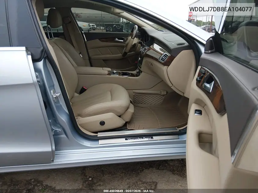 2014 Mercedes-Benz Cls 550 VIN: WDDLJ7DB8EA104077 Lot: 45026649