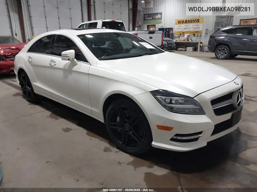2014 Mercedes-Benz Cls 550 4Matic VIN: WDDLJ9BBXEA098281 Lot: 45061187