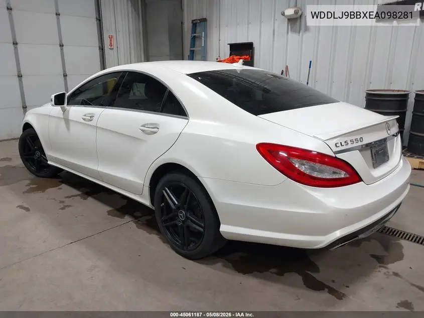 2014 Mercedes-Benz Cls 550 4Matic VIN: WDDLJ9BBXEA098281 Lot: 45061187