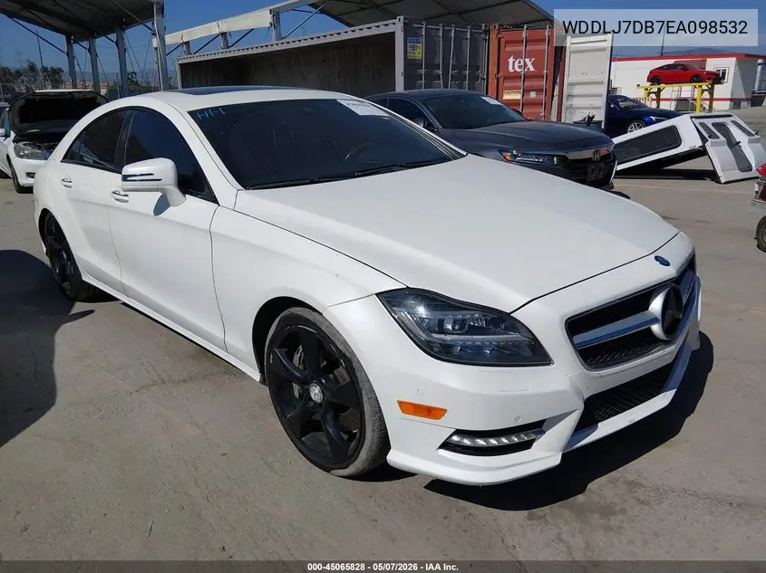 2014 Mercedes-Benz Cls 550 VIN: WDDLJ7DB7EA098532 Lot: 45065828